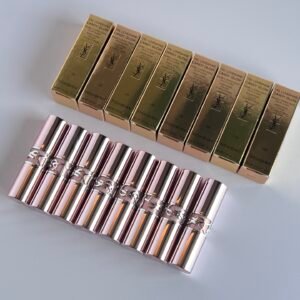 MAKEUP YSL Rouge Volupt?? Shine Pink Round Tube Lipstick 3.1g #ALM-86a