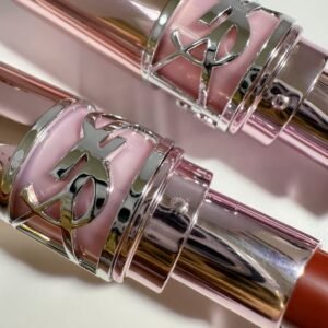 Lipstick YSL Pink & Gold Round Tube Lipstick 3.1g #ALM-106a