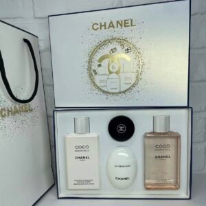 Skincare,Chanel Coco Body Fragrance Set 4 Pieces Lip Balm Edition #AL-S83