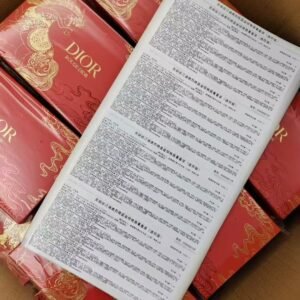 MT.Lipstick Dior Rouge Blue & Gold Slim Mini Set (5 Pieces) 2025 Year of the Horse Limited Edition #ALM-80a